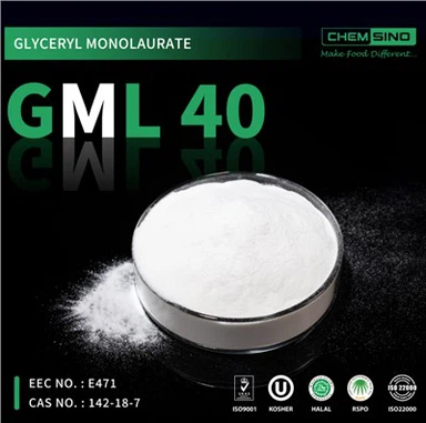 Glycerol Monolaurate GML 40% CAS No.142-18-7