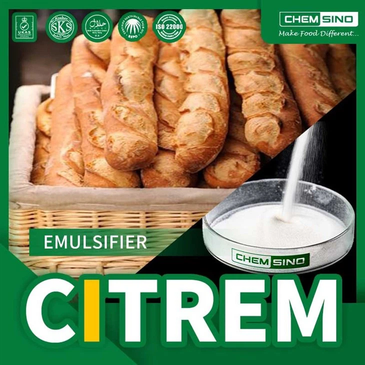 China Sample Order Available Chemical Food Emulsifier Citrem in Cake