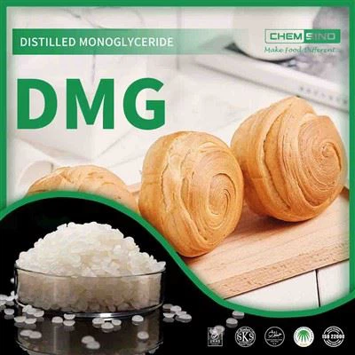 شماره CAS 31566-31-1 قرص Dmg مقطر مونوگلیسرید قرص در صنایع غذایی