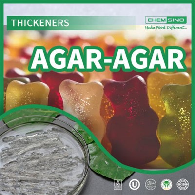 ژل کننده خالص آگار آگار E406 برای قنادی