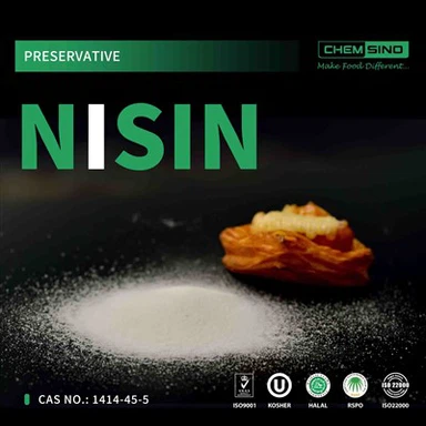 مواد افزودنی و نگهدارنده مواد غذایی E234 Nisin تامین کننده و سازنده CAS 1414-45-5