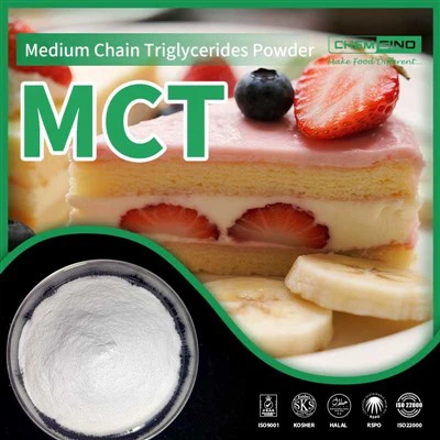 پودر تری گلیسیریدهای زنجیره متوسط ​​(MCT) برای میله ها و نوشیدنی های انرژی زا